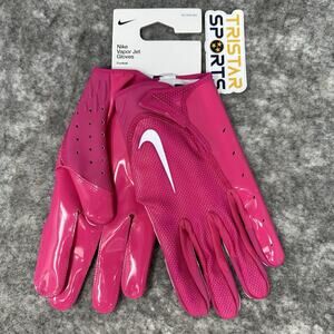 Nike Vapor Jet 7.0 Receivers Football Gloves Adult Size 3XL Pink DX4504-624